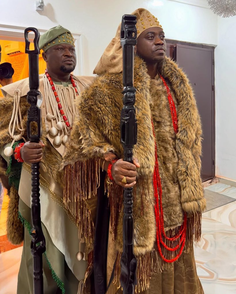 PulseNigeria247's tweet photo. Actors Femi Branch and Adedimeji Lateef for Ojude Oba 🔥 https://t.co/oSNG6HXJHL