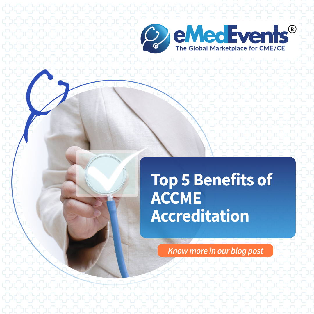 eMedEvents's tweet photo. ๐
Top 5 Benefits of ACCME Accreditation ๐ Read more on eMedEvents! โฌ๏ธ๐ https://t.co/zAfl7eQXO8
ACCME accreditation is a mark of excellence in medical education, ensuring high-quality, evidence-based learning for HCPs.
#ACCME #HCPs #LifelongLearning #QualityCME #eMedEvents https://t.co/uIs7JQ8jPg