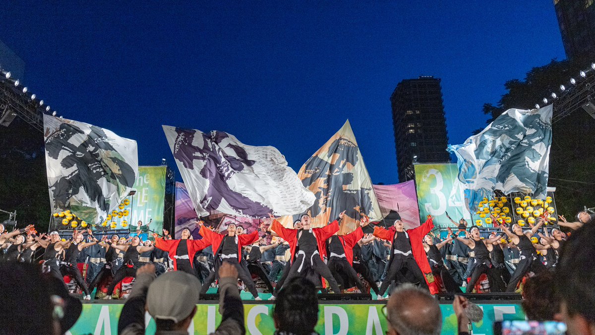 jyoinuyama's tweet photo. 【第34回YOSAKOIソーラン祭り大賞受賞】

9年振り2回目のソーラン大賞を受賞いたしました！！

8年振りの北の大地では全ての会場で
"おかえり"の声をいただき、皆様とひとつの祭りを作ることが出来たこと、大変嬉しく思います。
今後とも笑゛をよろしくお願いします！
本当にありがとうございました！ https://t.co/PqL9d2K1IL