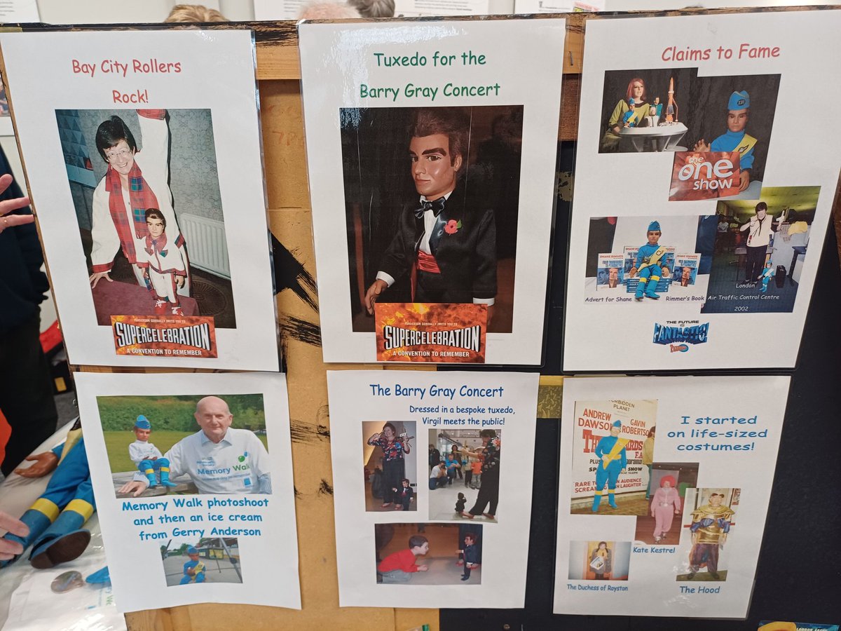 The Art of Thunderbirds at Slough Museum - day 2/2. Visitors keep arriving. ⭐️
#thunderbirds #sloughte