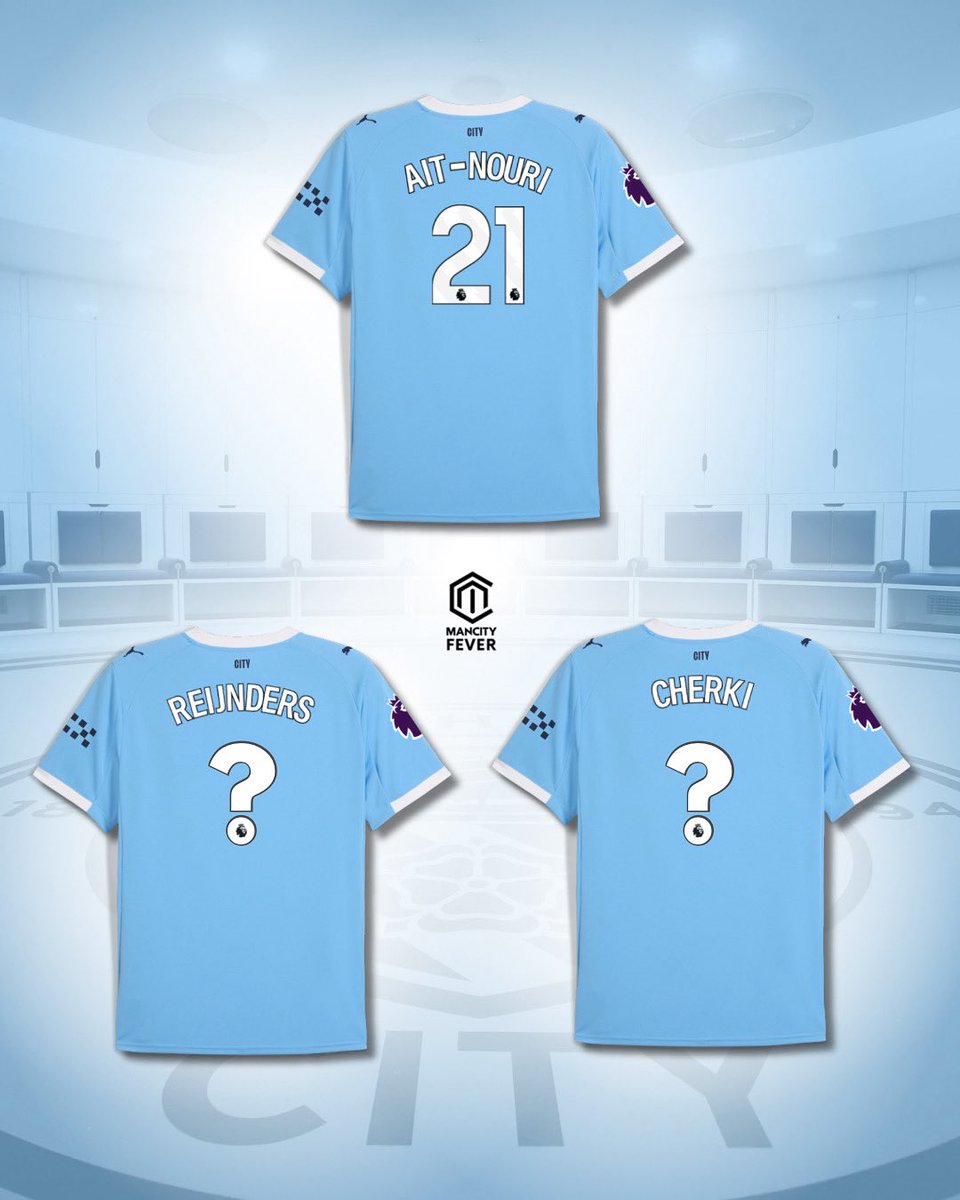 Rayan Aït-Nouri has now signed his Man City contract and will wear the #️⃣2️⃣1️⃣ shirt, according to the latest reports. ✅

Which numbers should Tijjani Reijnders and Rayan Cherki wear in your opinion? 👀