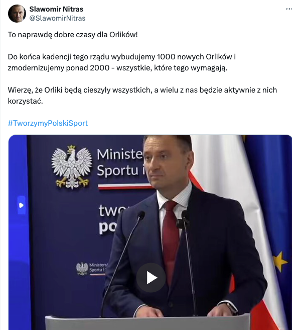 fideista's tweet photo. Wychodzi na to, że jakieś europejskie państwo znowu chce się pozbyć rakotwórczych granulatów, tak jak przy poprzednim programie budowy Orlików.

Więcej o tym, jak zdrowa jest nawierzchnia na tzw. Orlikach:

https://t.co/ex7tFRBdMN https://t.co/SNlCzqT2wV