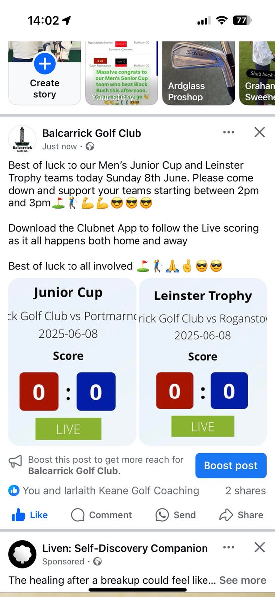 Balcarrick Golf Club tweet media