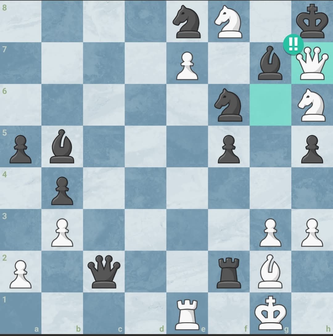 UnicodeChess's tweet image. Brilliant Move of the Day 
Queen h7+?!, a beautiful queen sacrifice.

#brilliantmoves #chess #chesspuzzle