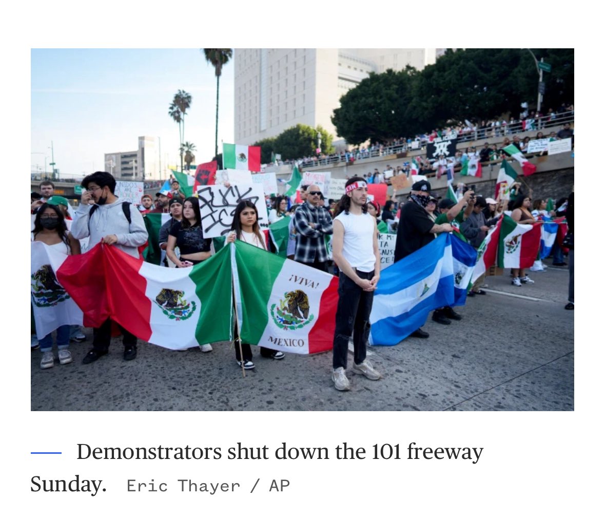 Assimilation is key to legal immigration. When people come to this Country illegally, already breaking our laws, and then do not assimilate, you get fractured communities and continued lawlessness. The idea that they feel entitled to shut down freeways while carrying another