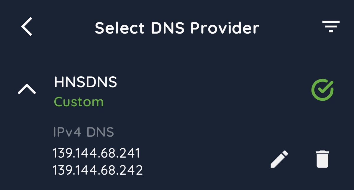 rahulsutariya's tweet photo. Super Easy $HNS TLD Resolver via https://t.co/nZ7EXHz0zQ

Install this Android app:
🔗 https://t.co/qY8Xdux9Nh

Then:
🟢 Set Name: HNSDNS
🟢 Primary DNS: 139.144.68.241
🟢 Secondary DNS: 139.144.68.242
✅ Select it, Turn ON

Now browse any HNS TLD in Chrome or any browser! https://t.co/4PQ8dGy3Sd