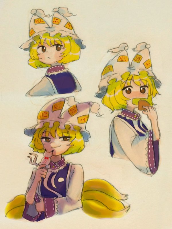 ayalog_th64's tweet image. # 軽い気持ちで描いたら思った以上に反響があった絵
藍さんかなー。