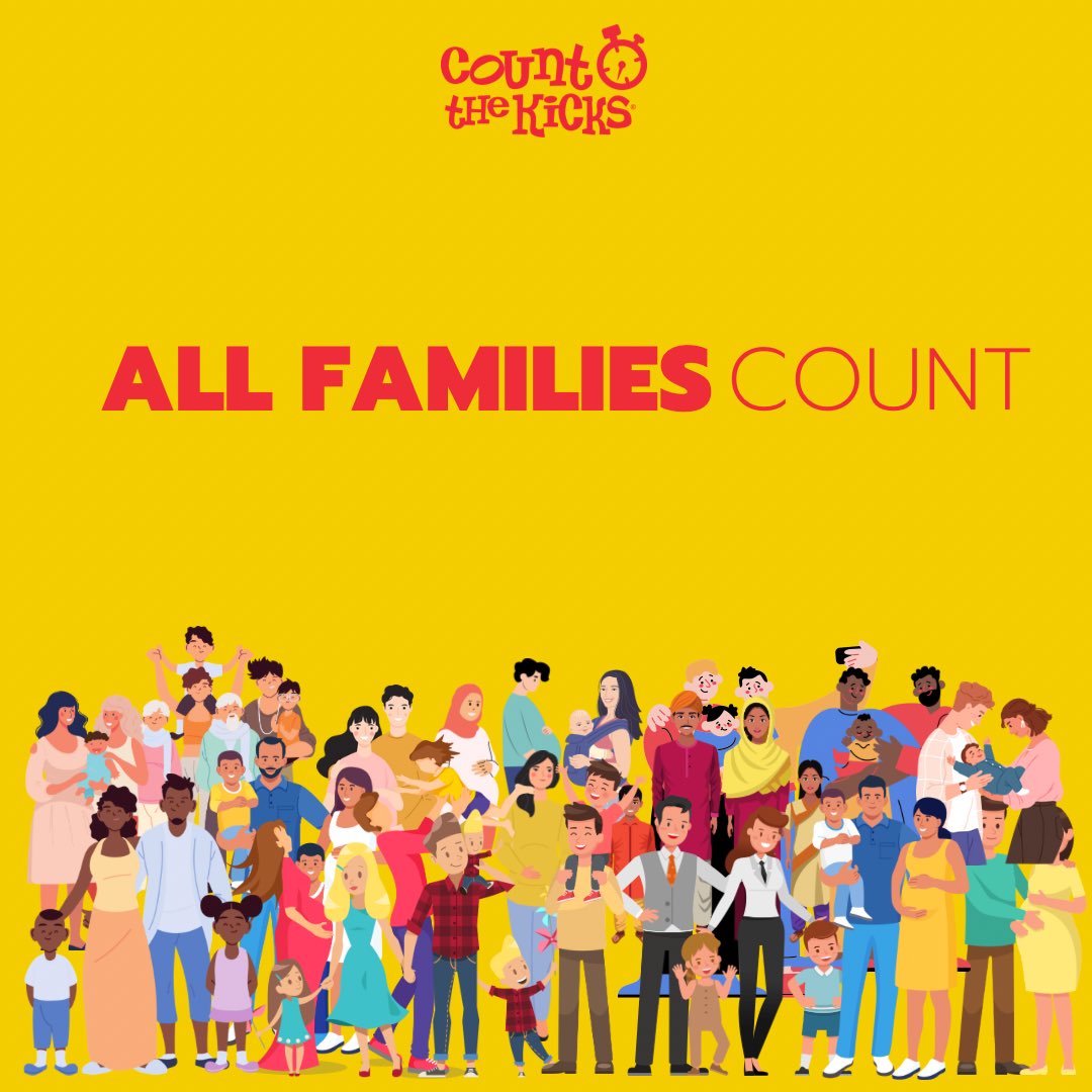 LL families can count on Count the Kicks! 

At Count the Kicks, we believe that EVERY family should have access to stillbirth prevention tools and feel empowered to advocate for themselves and their baby. 

The Count the Kicks program is a resource for everyone.

#CountTheKicks