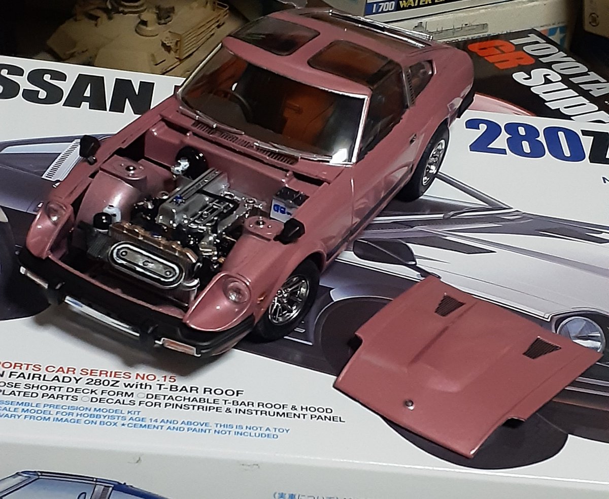redjan29's tweet image. #プラモデル　#タミヤ
#280Z
さっくりだけど完成で良いかな