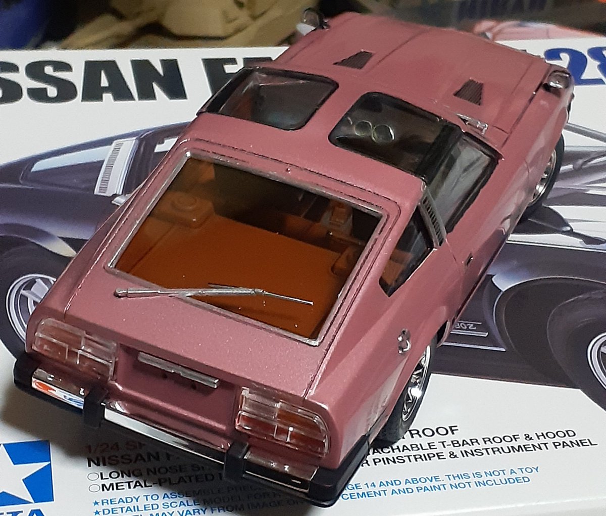 redjan29's tweet image. #プラモデル　#タミヤ
#280Z
さっくりだけど完成で良いかな