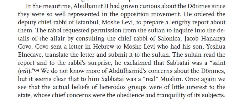 Abdülhamid Sabetay Sevi hakkında rapor okuyunca ona veli demiş.