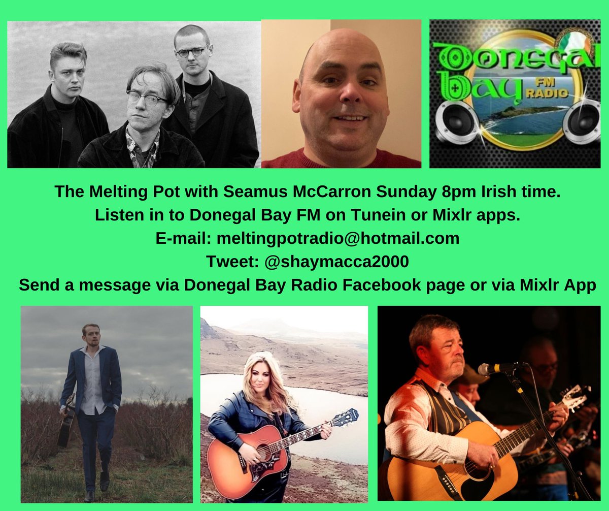 Today on the show music from Kaiser Chiefs , Sarah McLachlan and Declan O'Rourke among others. A House is our Doubleplay and local artists are Paul Caldwell, Gemma Heaney and Ronan Gallagher Band. Please do join me if you can.