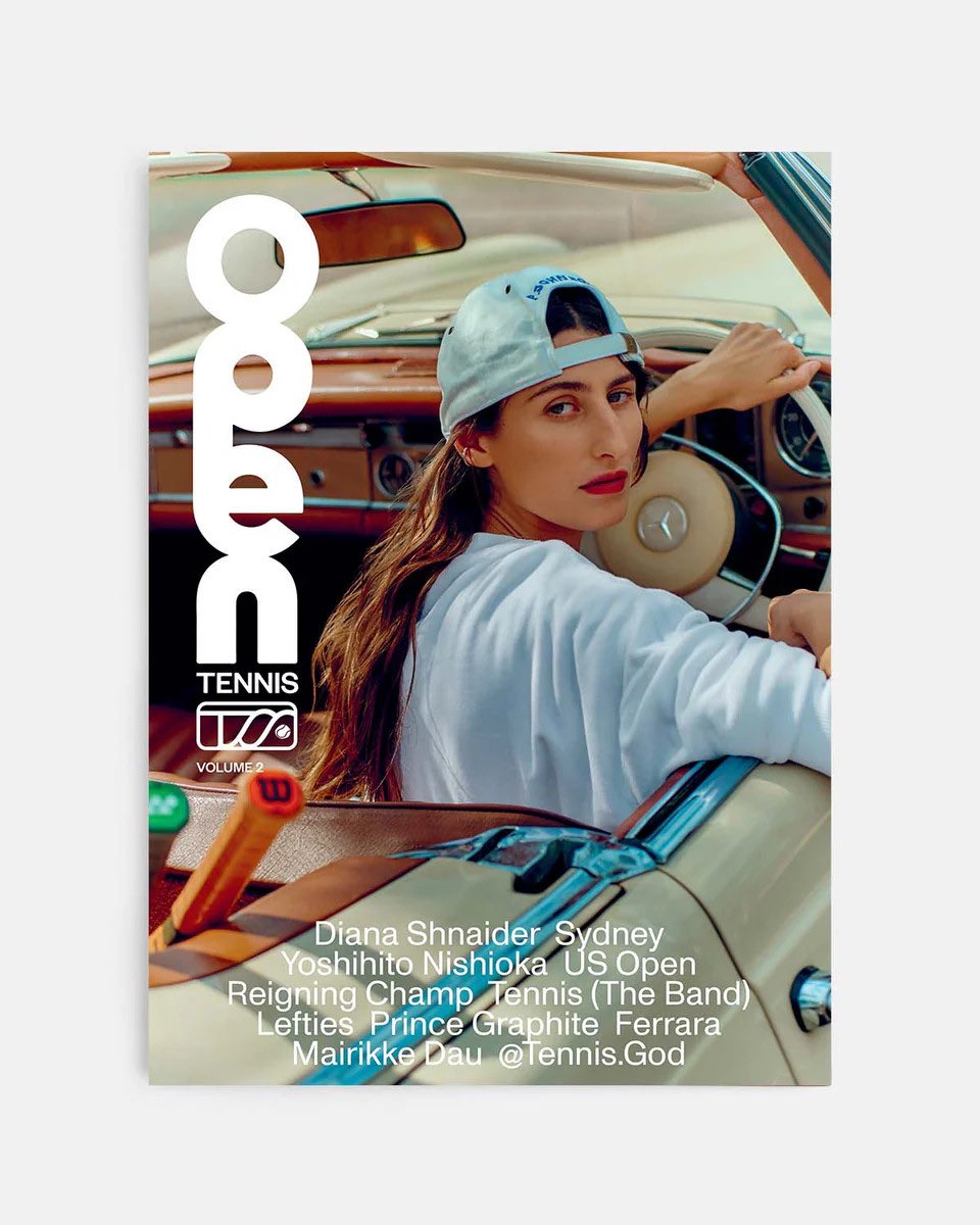 the2ndserve's tweet image. The latest issue of our magazine is now in our shop, with two different beautiful covers.
Introducing: OPEN TENNIS VOL. 2
shop.thesecondserve.com