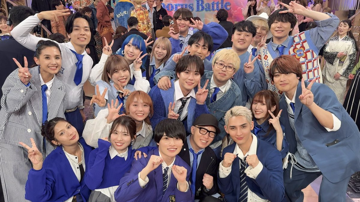 『オールスター合唱バトル』観てくれた皆さん、本当にありがとうございました！！

3連覇の夢は叶わなかったけど、またひとつ合唱という青春が作れたことが、すごく嬉しかったです。

沢山の応援ありがとうございました🥹

そしてYouTubeに「Story」カバーしたの是非観てね↓

youtu.be/QRsULl1jp5Q?si…
