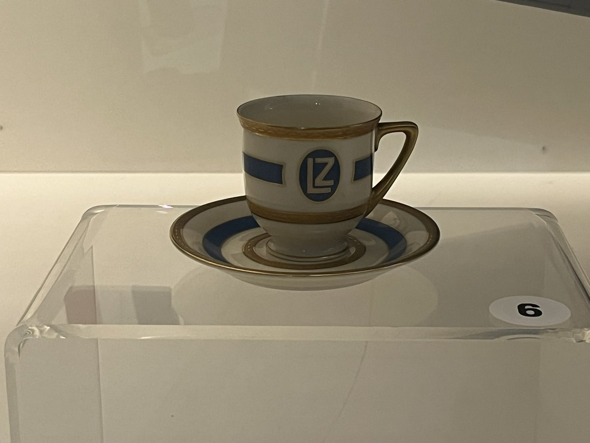 teppeikatori's tweet image. Zeppelin’s symbol is similar to @LZDarkMatter experiment where LZ stands for “Luftschiff Zeppelin”. Is this known? I just found it from the cup used in the Zeppelin, displayed at @ScienceMuseum