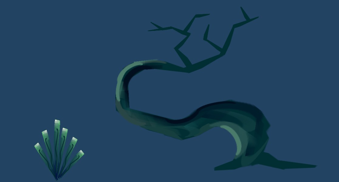 Me gustó mucho el acabado del tronco 
El tronco tiene 62objetos