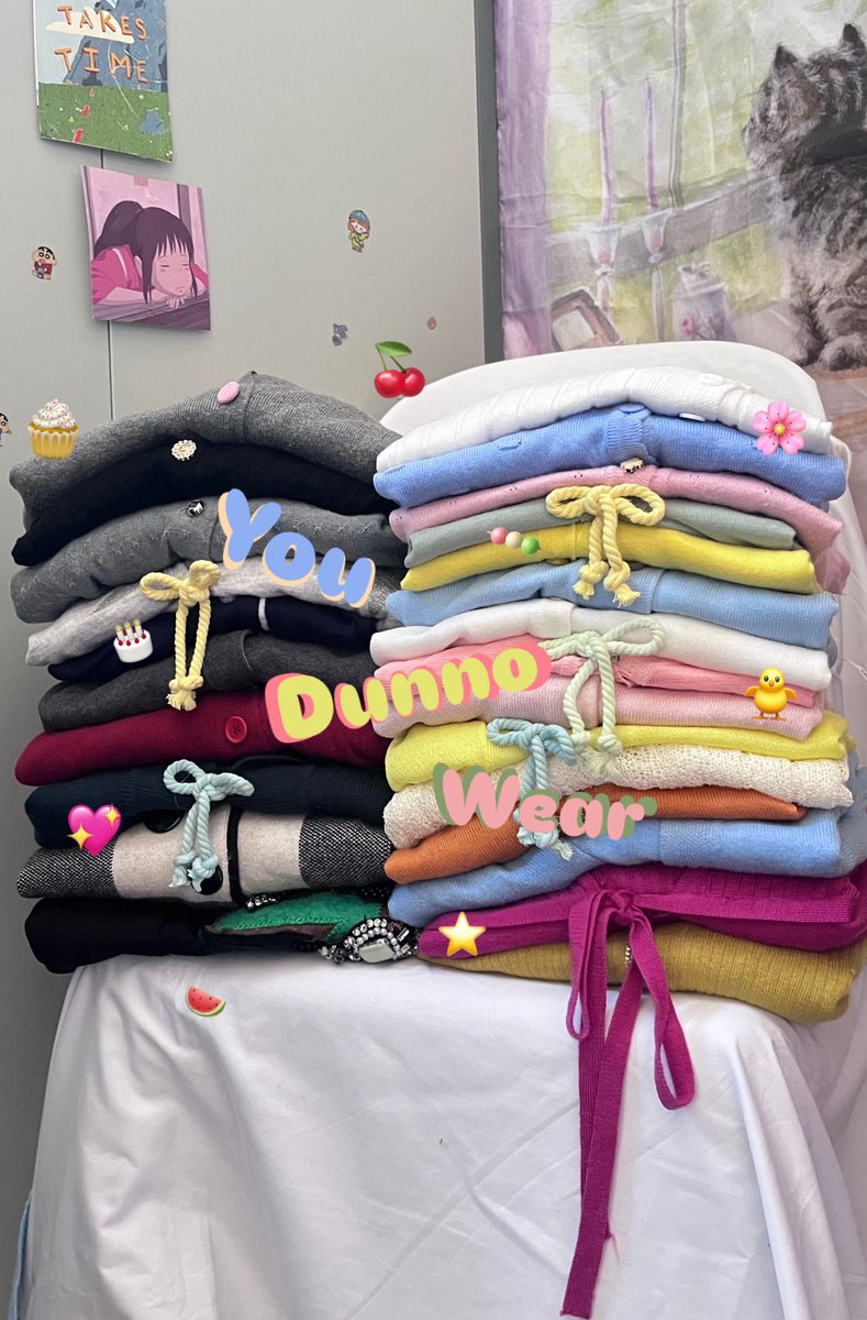 youdunnowear's tweet photo. Hallo gais, aku ada cardi lucu lucu nih!! 🫣💖🌷
Ada yg cari?? Sini sinii 

Bantu like &amp; komen yg mau, nanti aku like komennya stlah up😬🫶🏻

📍serang banten https://t.co/W0LeJWlOc2