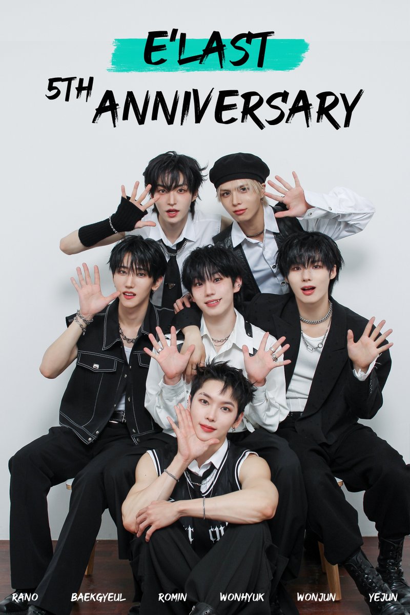 ELASTofficial's tweet image. 🩷𝗘'𝗟𝗔𝗦𝗧 𝟱𝘁𝗵 𝗔𝗡𝗡𝗜𝗩𝗘𝗥𝗦𝗔𝗥𝗬🩷
⠀
#ELAST #엘라스트 #エラスト 
#HAPPYELASTDAY