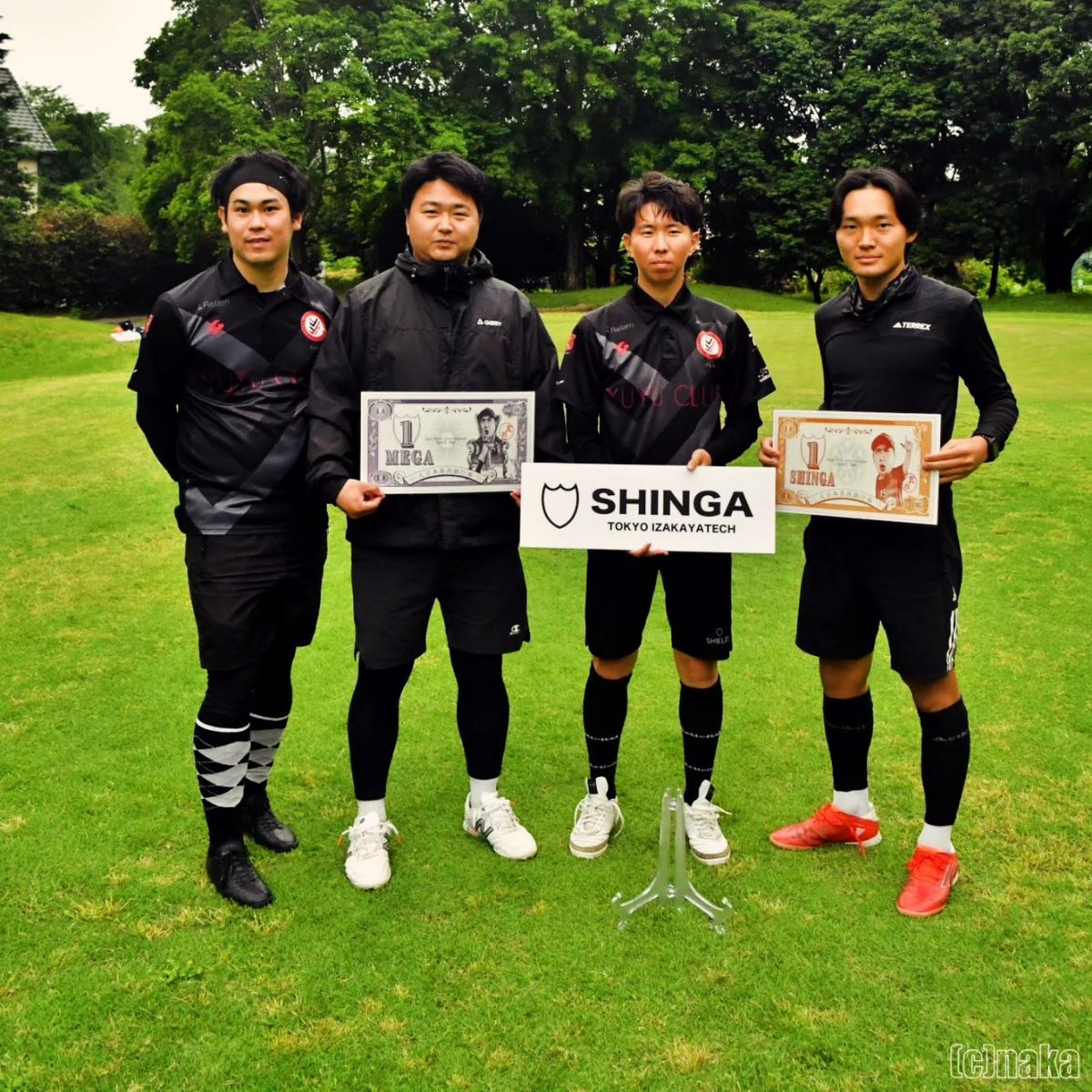 footgolfer_jp's tweet photo. 関東フットゴルフツアー2025 supported by 木下インターナショナル
ツアー第2戦<SHIELDS FootGolf Tournament 2025>
真我賞
@kameryu
#関東フットゴルフツアー
#shields
#tbc太陽クラブ
#フットゴルフ居酒屋真我
#shinga
#新中野
#さあフットゴルフはじめようか https://t.co/E0uJYy1SoC