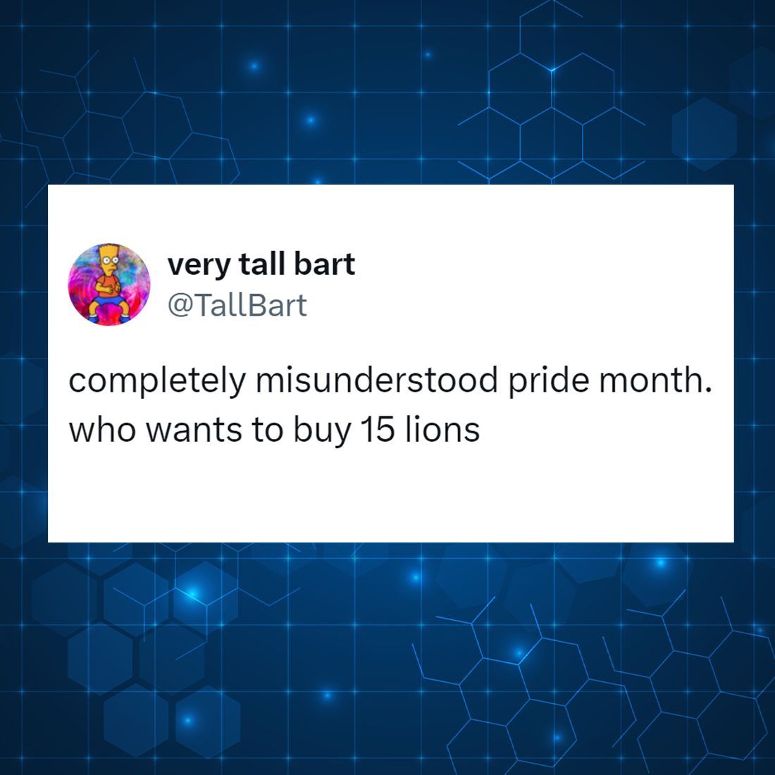 IFLScience's tweet photo. 🦁🌈😂 https://t.co/QZv6vazJIl