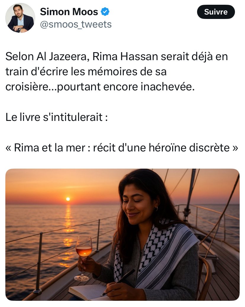 realmarcel1's tweet photo. Je viens de compter. Ce harceleur a fait 45 tweets sur Rima Hassan en une semaine. https://t.co/bOsZQWG0Y5