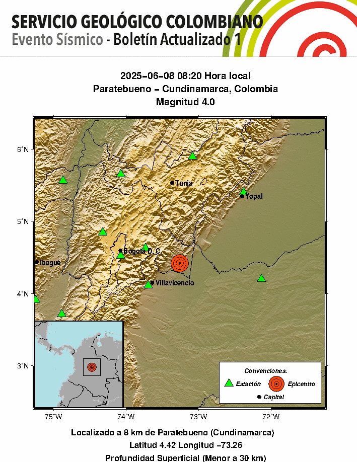 Servicio Geológico Colombiano tweet media