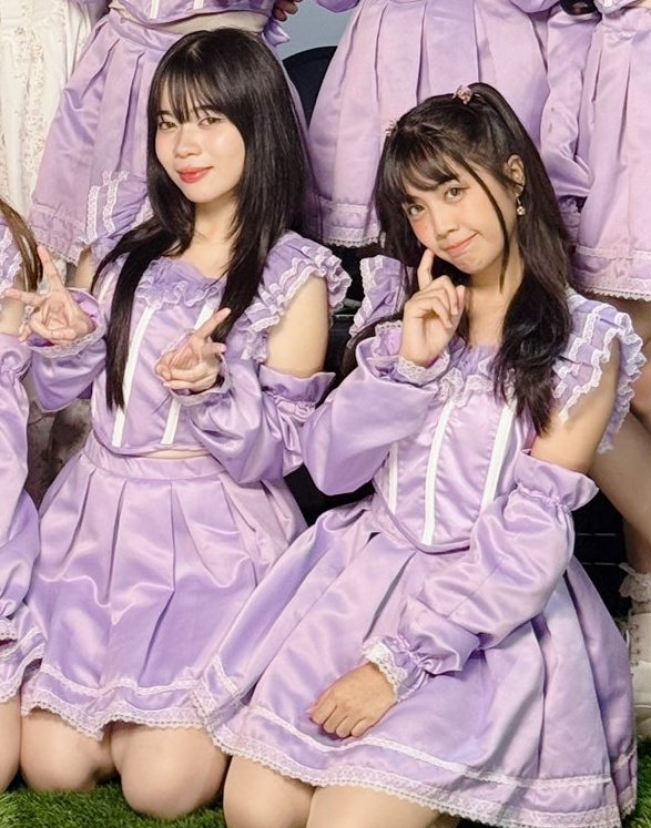 one of them will be the next center girl and the other one is the next captain of mnl48