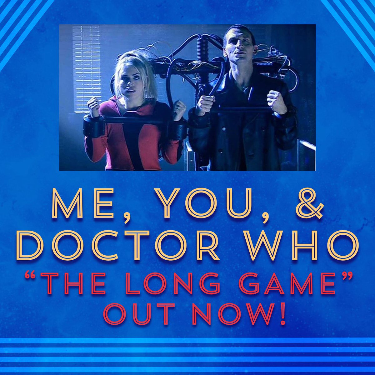 MeYouAndDW's tweet photo. “The Long Game” is OUT NOW on YouTube, Spotify, and Apple Podcasts! Come watch Simon Pegg act his heart out in the Fourth Great and Bountiful Human Empire!
#doctorwho #newwho #nuwho #dw #dwbbc #bbc #podcast #podcasts #ninthdoctor #theninthdoctor #scifi https://t.co/x4gytnbiES