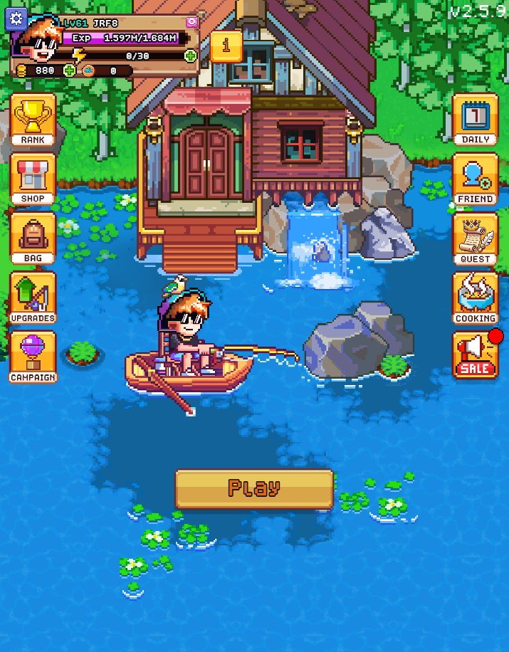 Reached Lv61.

<a href="/YieldGuild/">Yield Guild Games</a> <a href="/FishingFrenzyCo/">Fishing Frenzy</a> <a href="/gguncharted/">Uncharted</a>