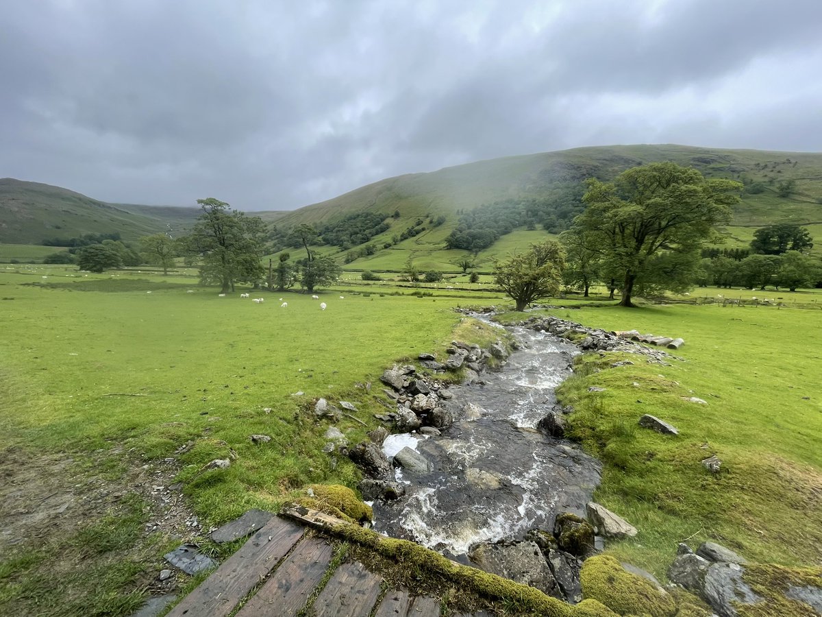 Went up a hill or two in training for my August challenge. It was incredibly wet  with the paths like streams but also a fabulous day all round.