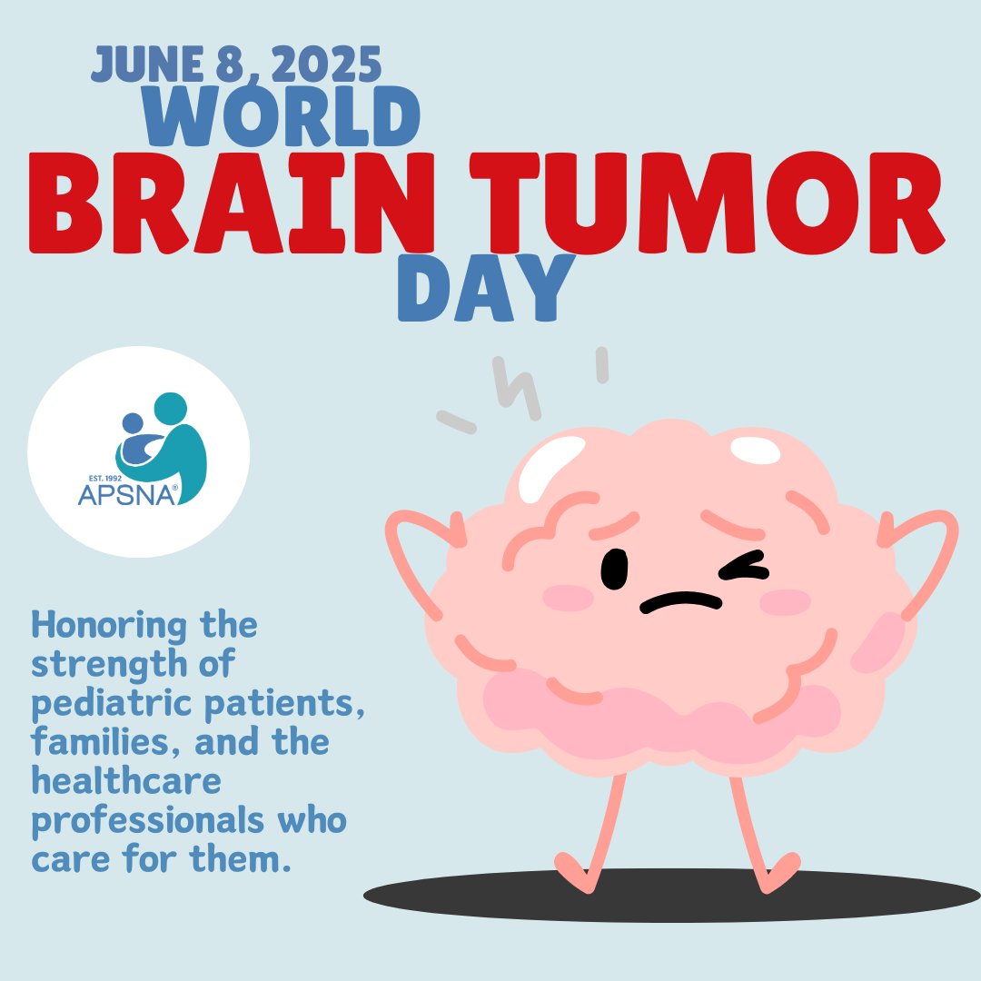 APSNA (@apsnanurse) on Twitter photo On #WorldBrainTumorDay, APSNA honors the strength of pediatric patients & the nurses who care for them. We stand with you today and every day. ππ§ 
#PediatricNurses #APSNA On #WorldBrainTumorDay, APSNA honors the strength of pediatric patients & the nurses who care for them. We stand with you today and every day. ππ§ 
#PediatricNurses #APSNA