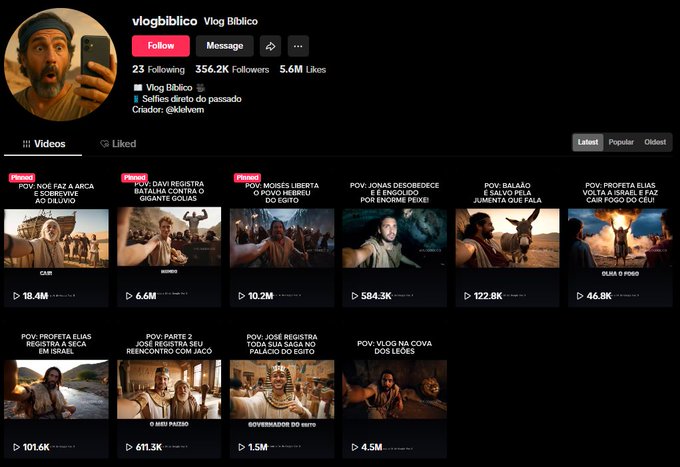 #bigfoot vlogs at 2m

#biblico vlogs too

16k

936rPsoM9boqqxXDdN3s6ABNjK28aKcDQnqmDqtYpump