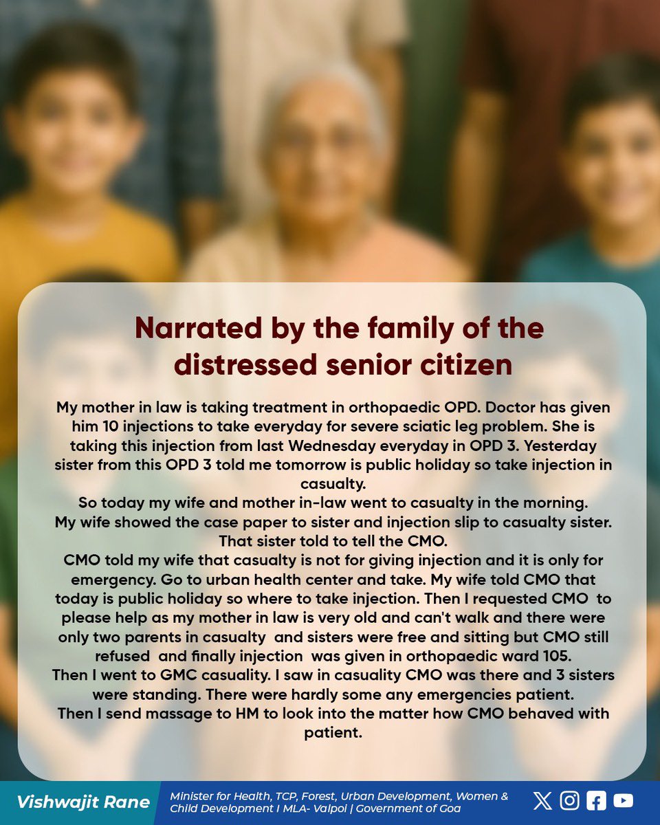 Ok I have something to say. 

Let's for a minute, forget the power-trip succubus health minister and the good doctor who was unfairly dehumanised. 

The whole rubbish ordeal started with the vitamin B12 injection. 

Can anyone find out and ask that buffoon orthopedic doctor who