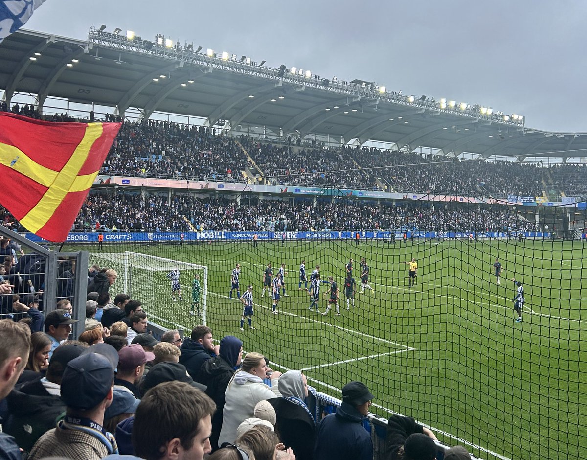 IFK Göteborg v Malmö FF on a recent city break to Gothenburg.