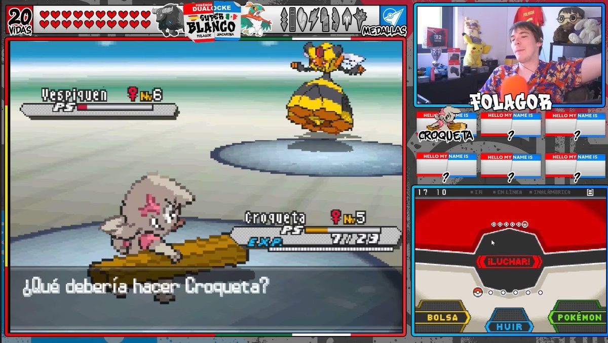 Cómo me alegro de que los nuzlockes estén tan de moda últimamente (aunque a veces se le dé demasiada importancia al show y al salseo).

Llevo soñando con que la comunidad pokémon de lockes alcance una notoriedad similar a los no-hitters desde que empecé a crear contenido.