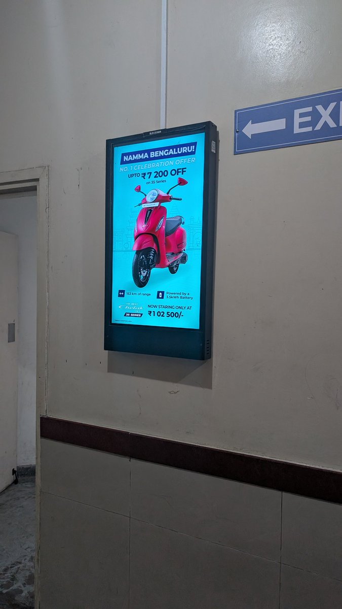 I see that the competition has found my apartment 😂

Rest assured, Bengaluru ♥️ Ather 😎
