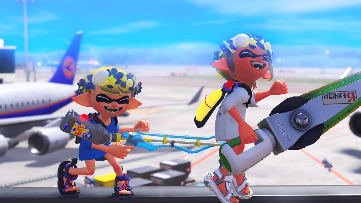 スクイク、ジムガンメタされて敗北(´°̥̥̥̥̥̥̥̥ω°̥̥̥̥̥̥̥̥｀)
あいすさんうまかった！！ありがとう😽
#紅イカップルピクチャー賞