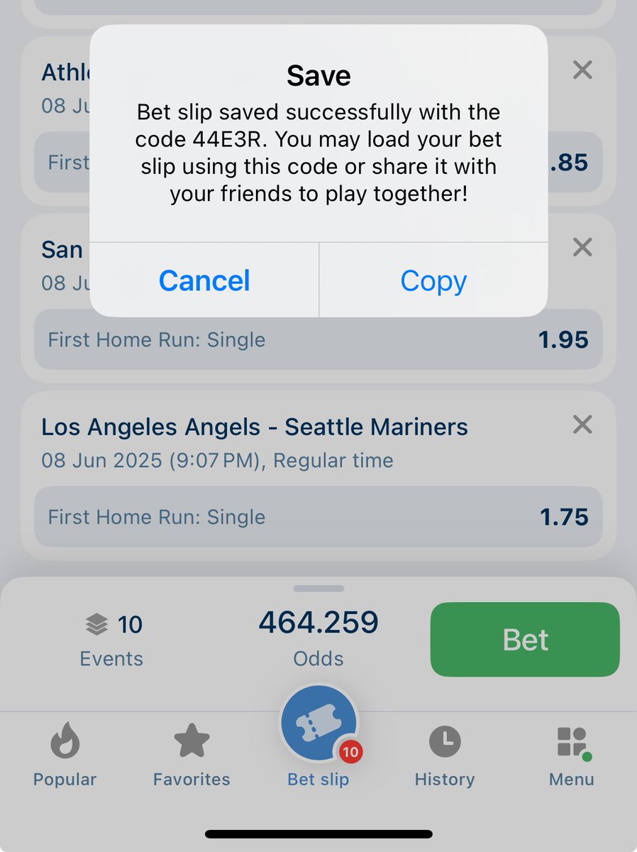 400 Odds on 1XBet ⚾🔞

Global Code; 1ne3r