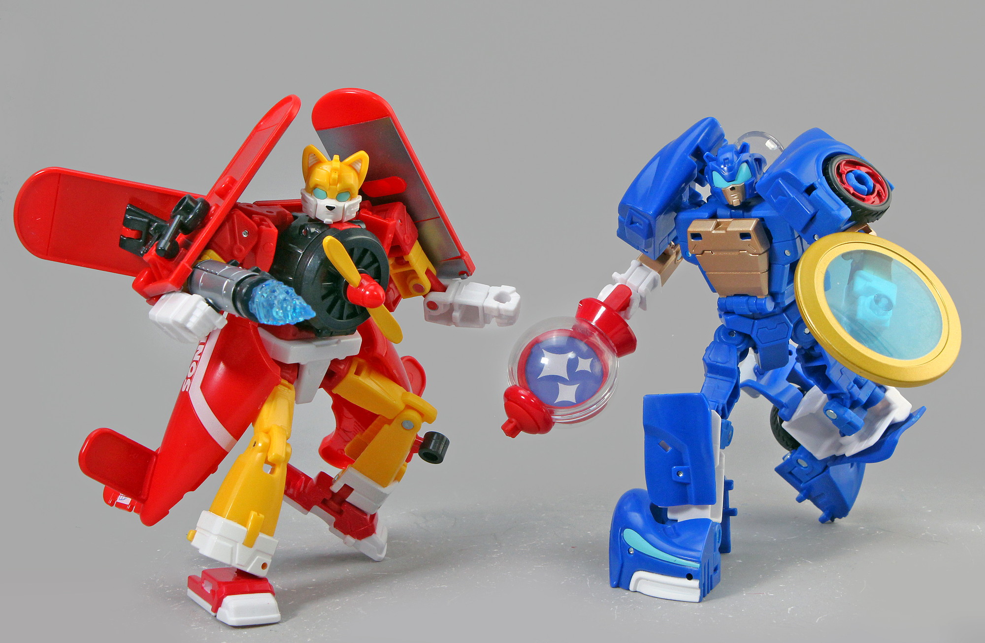 トランスフォーマー x ソニックコラボ ウイングテイル & ブルー ブースター トランスフォーマー コラボ ソニック・ザ・ヘッジホッグ