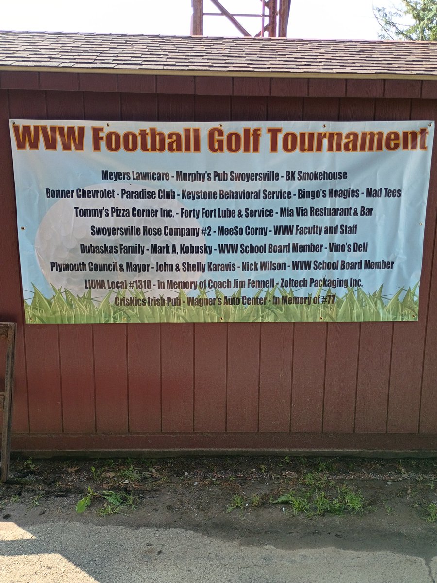 Thank you to all our sponsors and golfers who made our tournament a huge success.