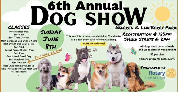 Next3Days's tweet image. More Sunday Fun:
• Black Love is Black Wealth: A Celebration of the Life and Works of Nikki Giovanni at Moss @ArtscenteratVT, 2-4pm, Free though tix required (streamed live on YouTube)
• 6th Annual Floyd Rotary Dog Show at Lineberry Park #floydva at 2PM, Register to Compete at