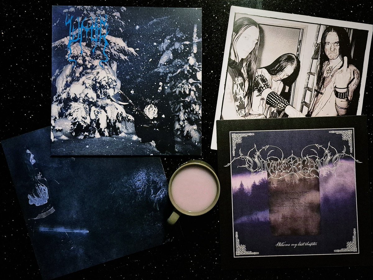 Black metal &amp; tea 🍵

A relaxing Sunday with a couple of gems from my neighboring countries of Sweden 🇸🇪 and Finland 🇫🇮