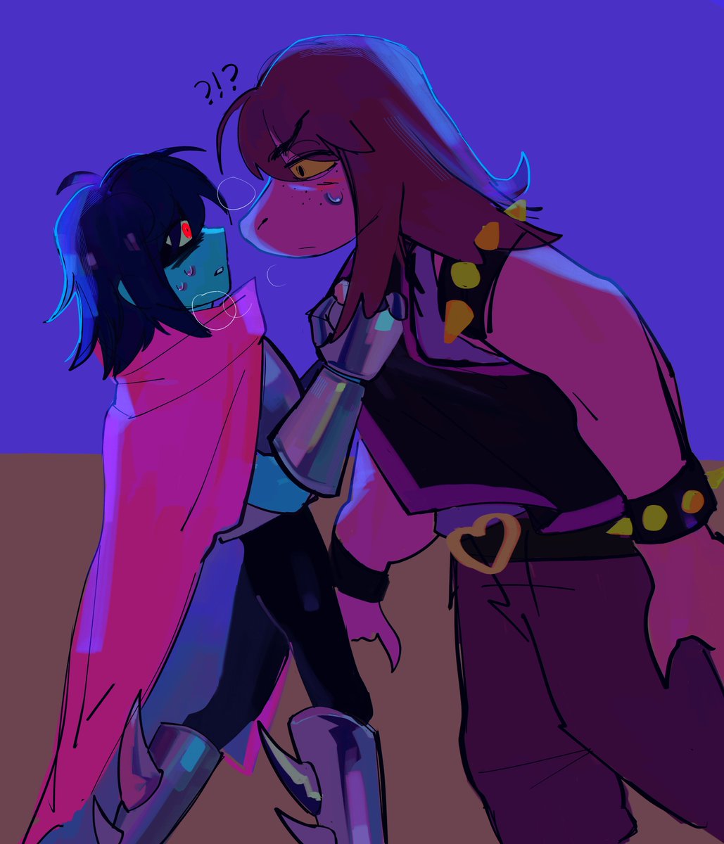 halfmoonstruck's tweet image. deltarune spoilers
.
.
.
.
so sooooo many moments i will be thinking about forever. but these ones in particular wanted to be drawn first