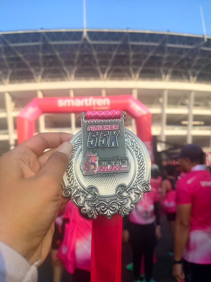 amebicano's tweet photo. Second 5K run next targeting 10K run pokoknyaππββοΈπ₯!!!
#smartfrenrun https://t.co/l7TJu2yc98