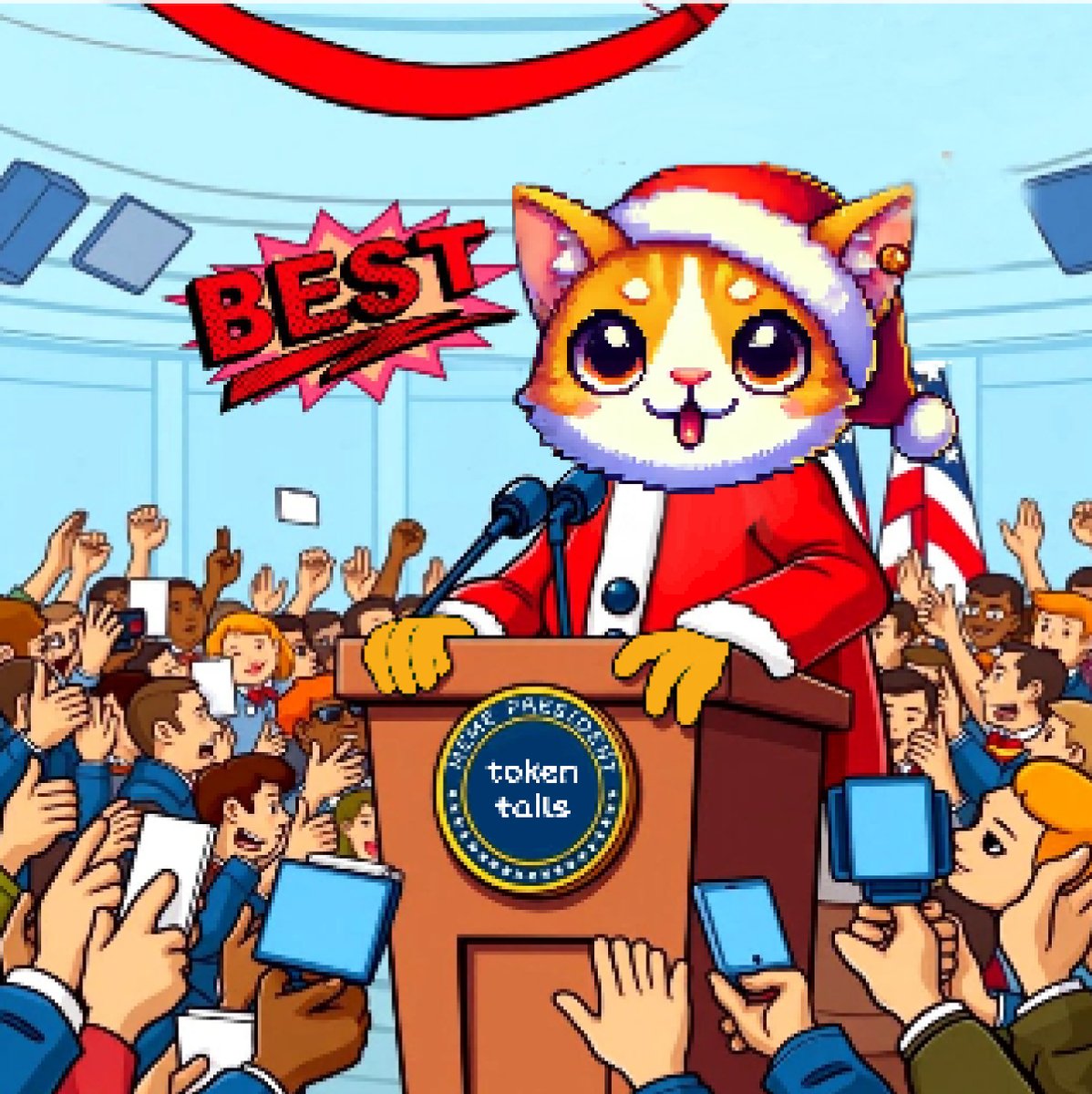 metaparu18's tweet image. Token Tails isn’t just a meme coin —
it’s cats, community, and pure Web3 fun. 🐾😹
Collect, rescue, and vibe with $TAILS.
@tokentails 
#tokentails 
@Samoff844 
@NEXAURA7678 
#web3Cat 
#nftCat.