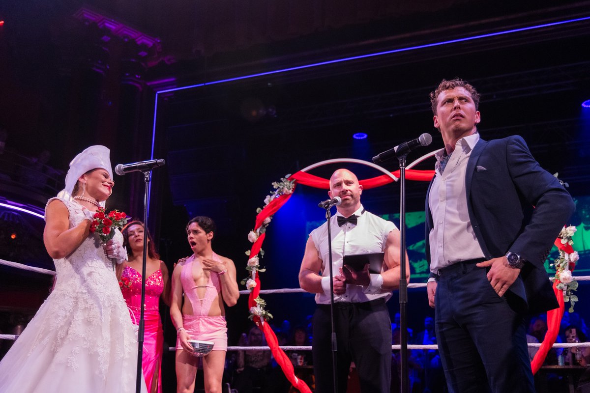 💒 While the edit from Love &amp; War this past Wednesday is nearly done, we couldn't resist bringing you a little early treat!

Riot Cabaret Gold subscribers can now relive every second of the wedding that changed everything...

➡️ Watch here: bit.ly/RiotGold