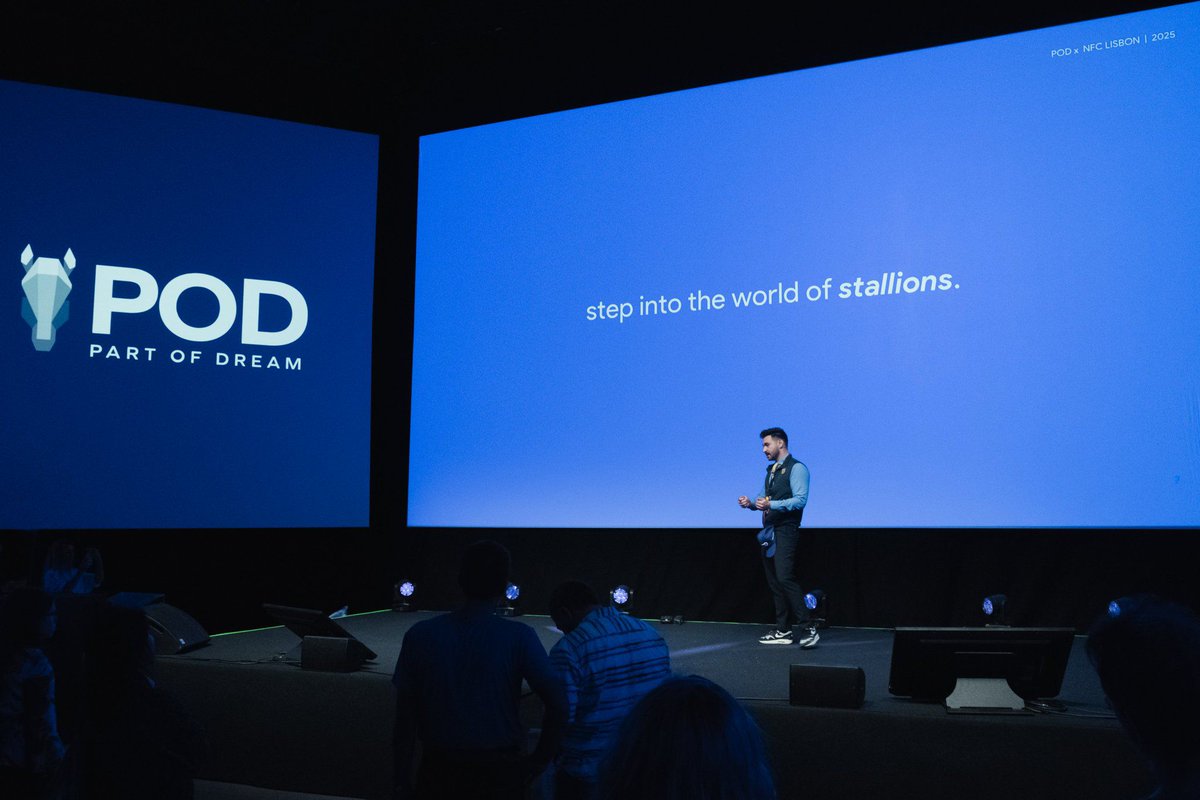 (8/18)
Thank you <a href="/SkSoheil/">Tolsimir</a> from <a href="/partofdream_POD/">POD | Part Of Dream</a> —
for showing what real Real World Assets look like.
No pitch decks. No overhyped protocols.
Just conviction, clarity, and actual delivery.