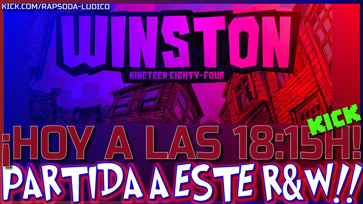 RAPSODA LÚDICO (@juegosvive) on Twitter photo Qué locura de juego!!  
👉 kick.com/rapsoda-ludico Qué locura de juego!!  
👉 kick.com/rapsoda-ludico