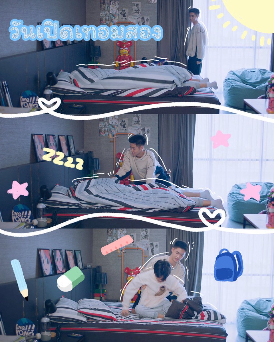 BoysInLoveTH's tweet image. เทอมสองแล้ว ขยับจากแฟนมาเป็นแม่แทนละ ปลุกถึงห้องนอนเลยอ่าาาาา ฟรินนนนน
#BoysInLoveSeriesEP8
@lukepeemsan @mickmetas