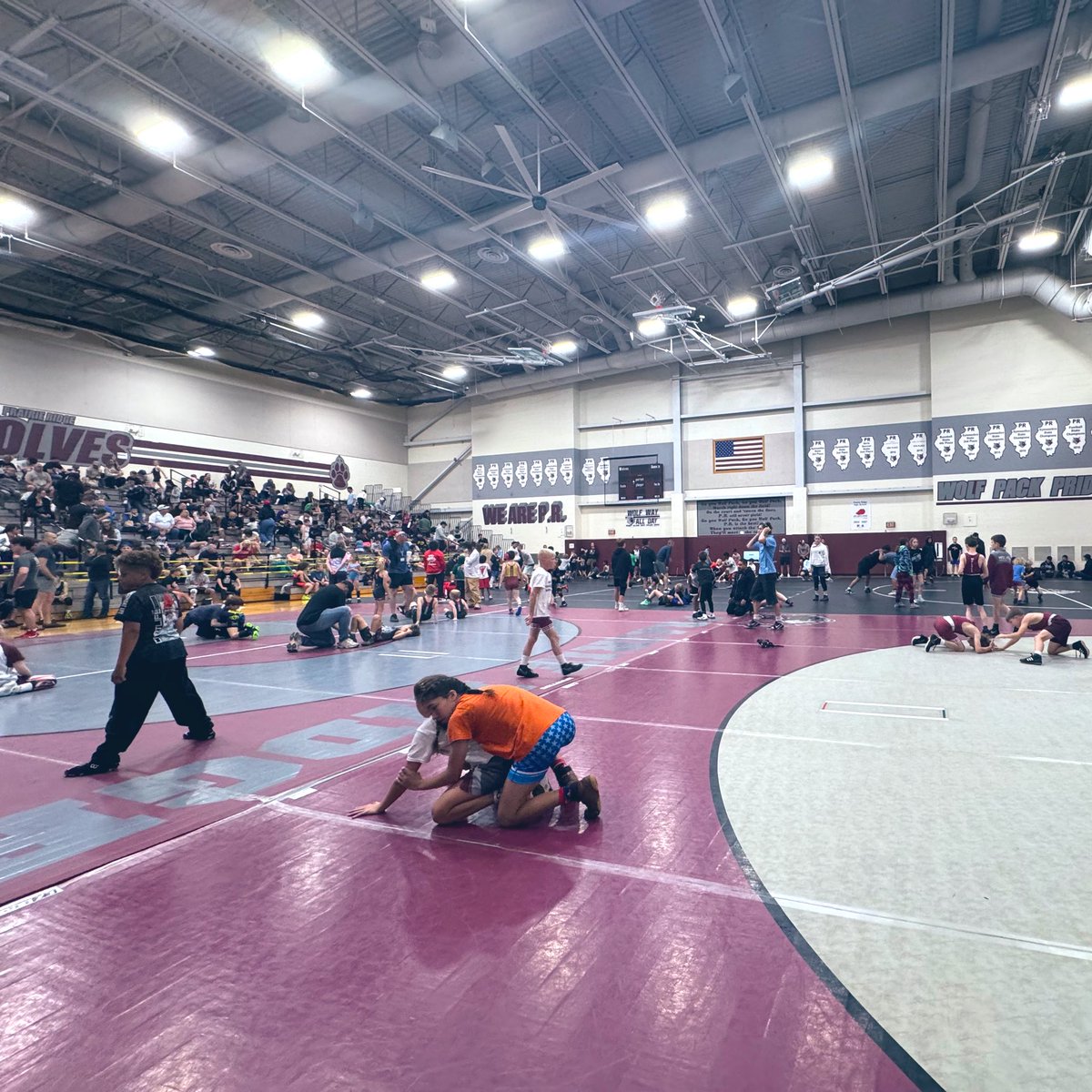 Wolves_WC's tweet image. 🐺 WOLVES WRESTLING SUMMER KICKOFF CLASSIC 🏆
From Tots to High Schoolers — the mats are ready and the action’s about to begin!
A great day for wrestling, heart, and hustle. 
Let’s go, Wolves! 💪🤼‍♂️
#WolvesWrestling #SummerKickoffClassic #WeRPR #FolkstyleWrestling